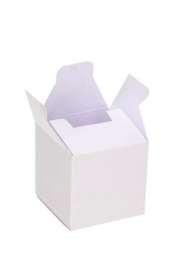 Kubus Cadeaudoosjes Wit 8x8x8cm 25stuks