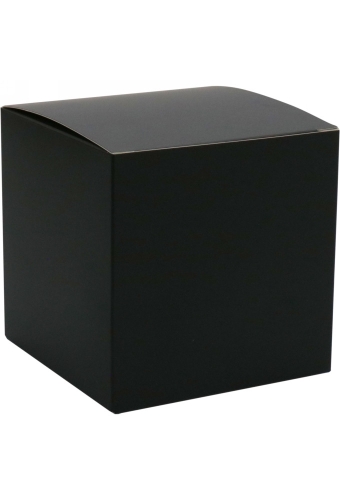 Kubus Geschenkdoosjes Zwart 10x10x10cm 25stuks 350gr