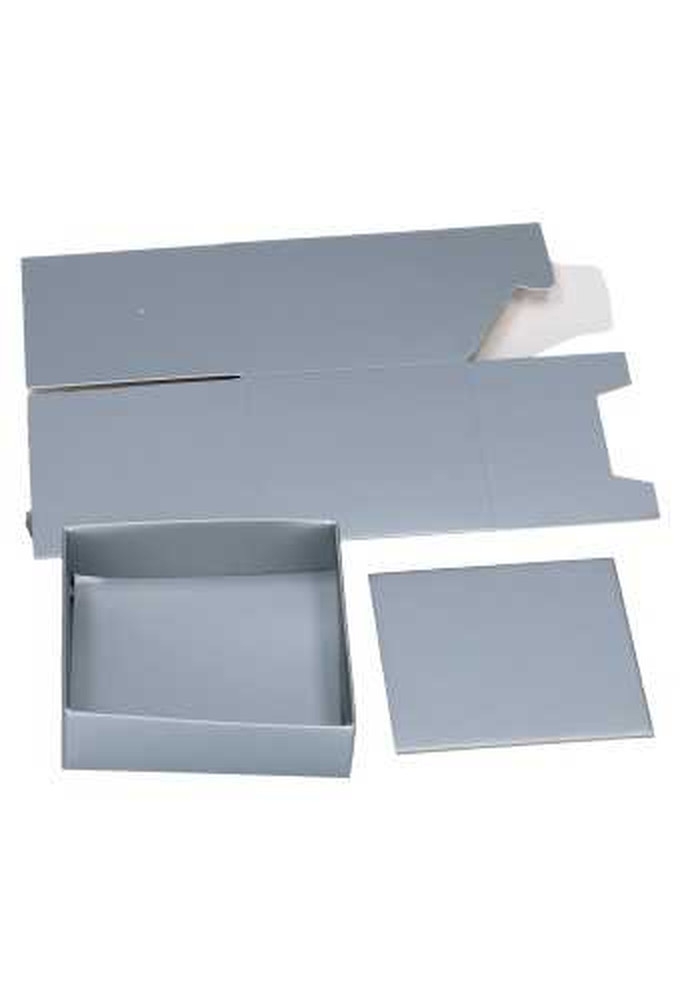 Kubus Kadodoosjes Mat Zilver KrabBon 8x8x7.5cm 250gr 25stuks