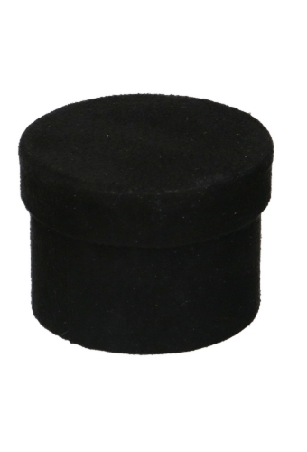 LUXE KANT & KLARE Flowerbox Latemar Suede Zwart Smal 8cm x 6cm 12st