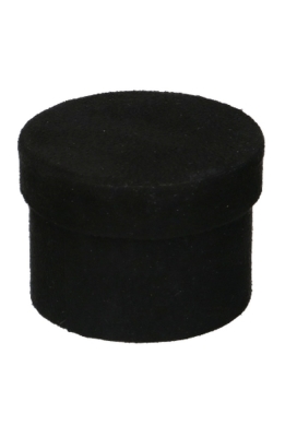 LUXE KANT & KLARE Flowerbox Latemar Suede Zwart Smal 8cm x 6cm 12st