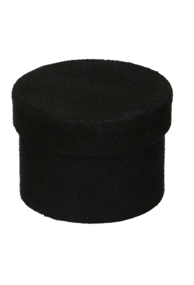 LUXE KANT & KLARE Flowerbox Latemar Suede Zwart Smal 8cm x 6cm 12st