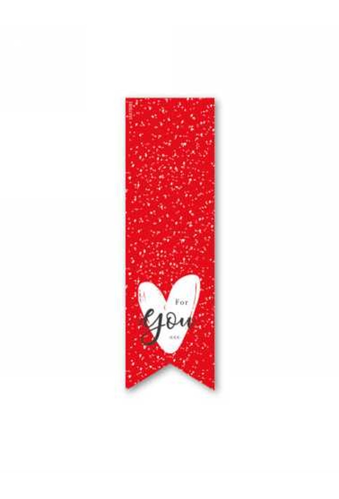 Langwerpig Sluitzegel Liefde For You 3.5 x 11.5cm 200stuks