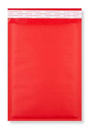 Luchtkussenenvelop Leper Kraft Rood 23x32.4cm 50stuks