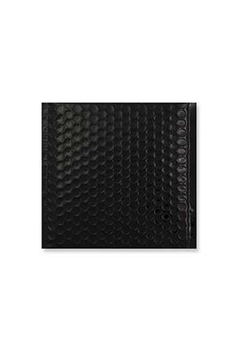Luchtkussenenvelop Wenen Metallic Mat Zwart 18x18cm 45stuks
