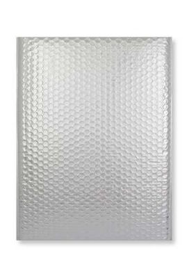 Luchtkussenenvelop Wenen Metallic Zilver 39x50cm 45stuks