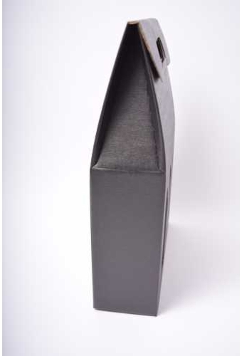 Luxe Bierverpakking  Zwart voor 3flesjes 75cl Bier 27x9x38.5cm 30stuks