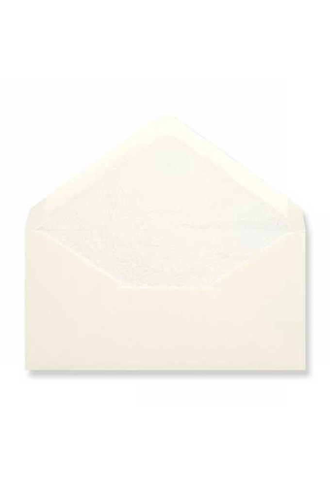 Luxe Enveloppen Dinant Creme & Wit 11x22cm 100stuks