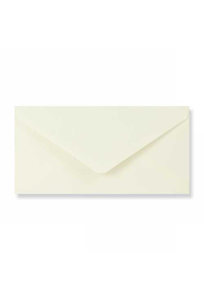 Luxe Enveloppen Dinant Creme & Zilver 11x22cm 100stuks
