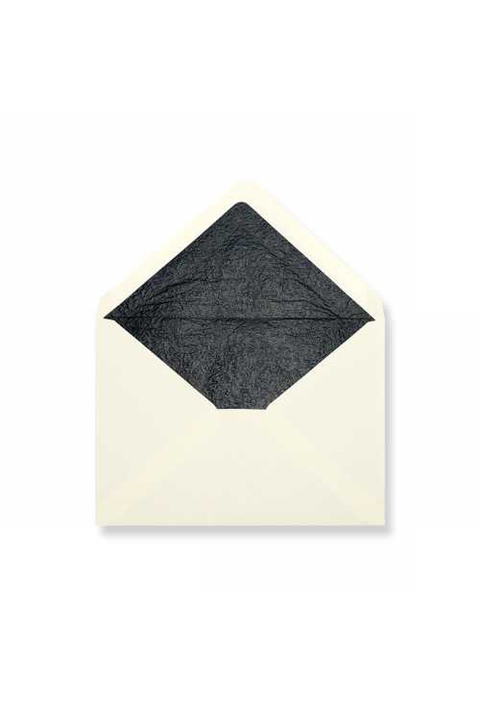 Luxe Enveloppen Dinant Creme & Zwart 16.2x22.9cm 100stuks