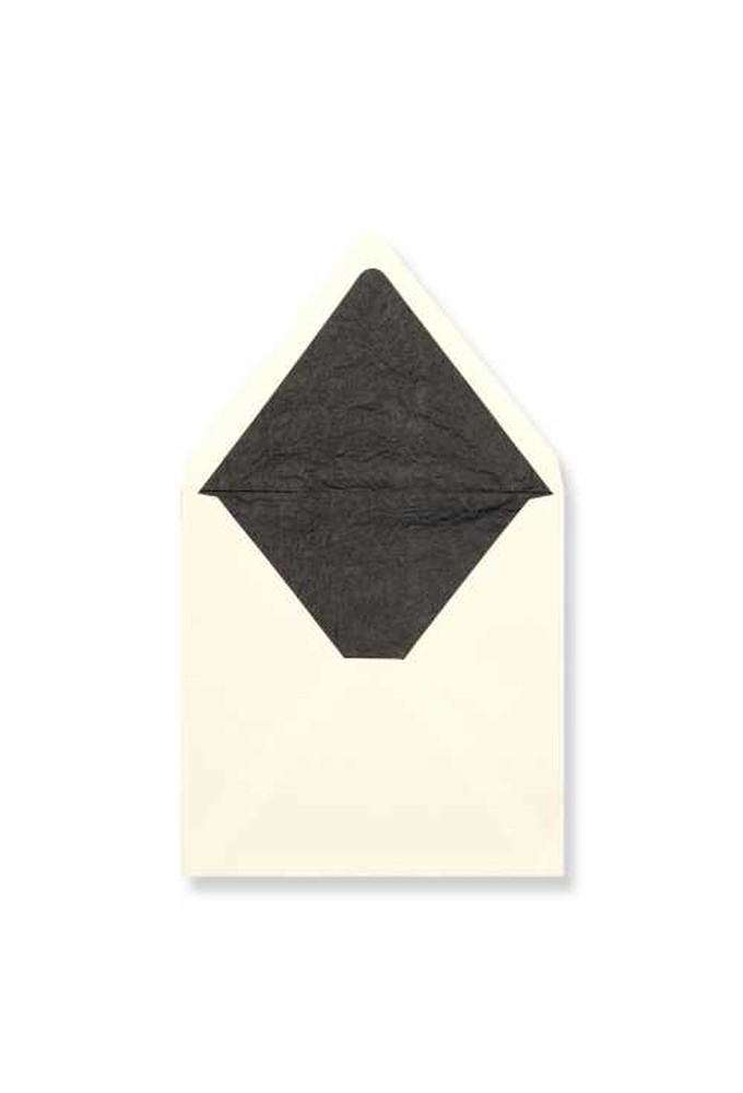 Luxe Enveloppen Dinant Creme & Zwart 16x16cm 100stuks