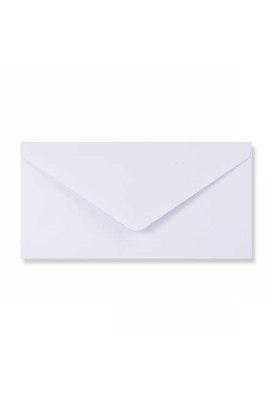 Luxe Enveloppen Dinant Wit & Groen 11x22cm 100stuks