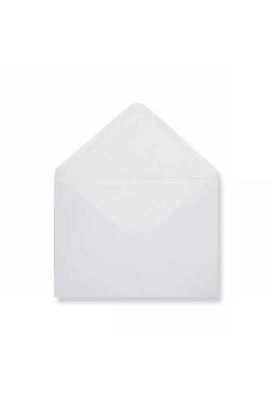 Luxe Enveloppen Dinant Wit & Wit 11.4x16.2cm 100stuks