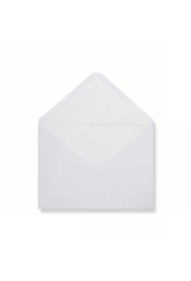 Luxe Enveloppen Dinant Wit & Wit 16.2x22.9cm 100stuks