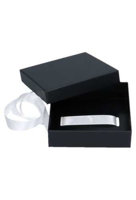 Luxe Geschenkdoos & Lintgleuf Zwart Mat Bilbao 14.5x14.5x4cm 10st
