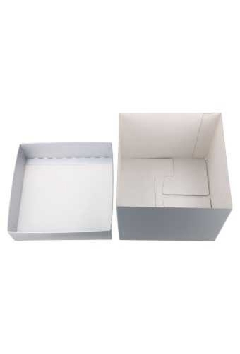 Luxe Geschenkdoos Torino Zilver Mat 36x36x21.5cm 12stuks