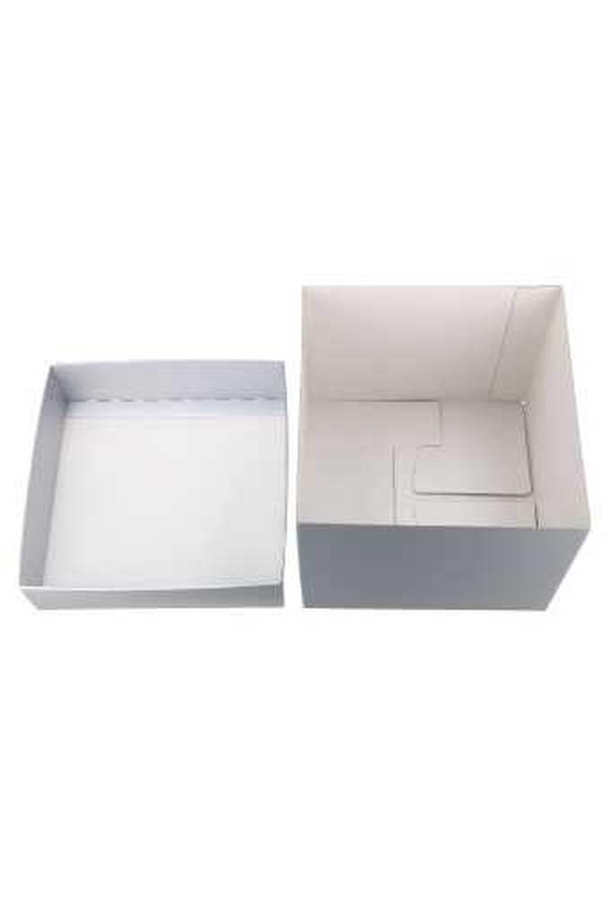 Luxe Geschenkdoos Torino Zilver Mat 36x36x21.5cm 12stuks