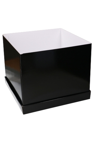 Luxe Geschenkdoos Torino Zwart Glossy FSC® 20x20x15cm 20stuks