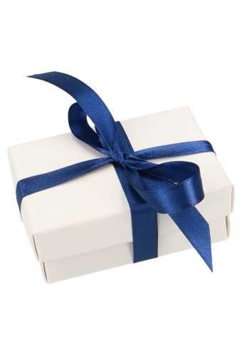 Luxe Kadodoosje & Deksel Bruno CREME Wit 9.5x6.5x3.5cm 300gr10stuks