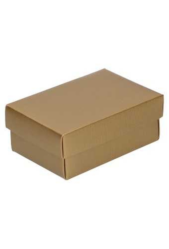 Luxe Kadodoosje & Deksel Bruno Goud 9.5x6.5x3.5cm 300gr 10st OP IS OP