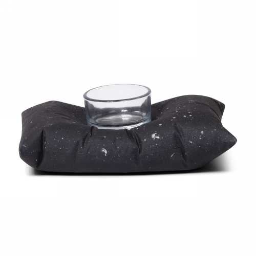 SENZA Pillow Tealight Holder Small Anthracite 1 stuk