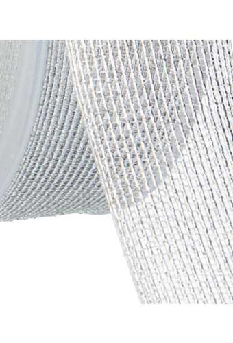 Luxe Kadolint Fijn Gaaslint Zilver 25mm x 10meter