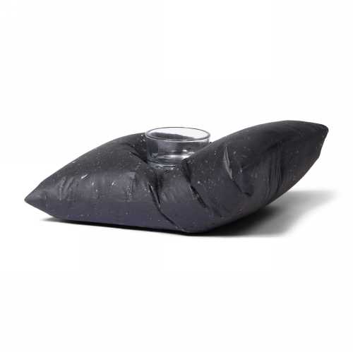 SENZA Pillow Tealight Holder Large Anthracite 1 stuk