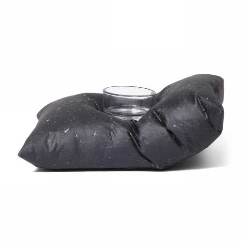 SENZA Pillow Tealight Holder Large Anthracite 1 stuk