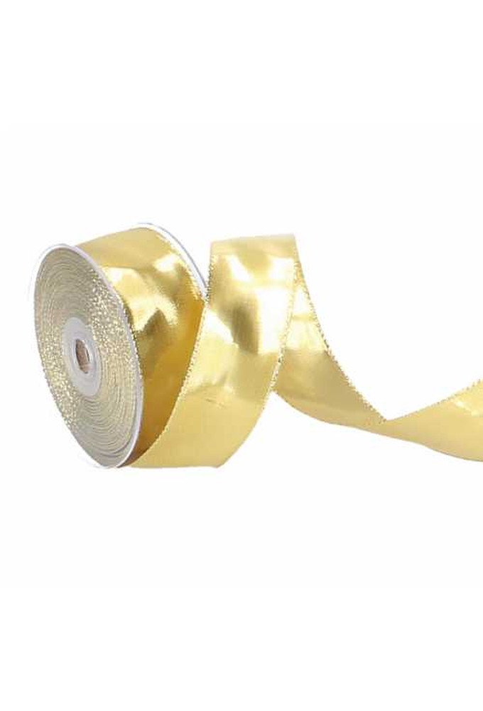 Luxe Kadolint Metallic Goud Met IJzerdraad 40mm x 20 meter