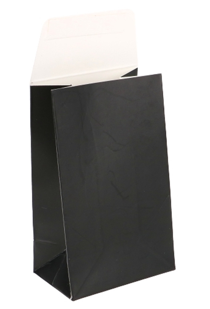 Luxe Kadozakjes Fabro Mat Zwart Met Plakstrip 6x4x10cm 9stuks