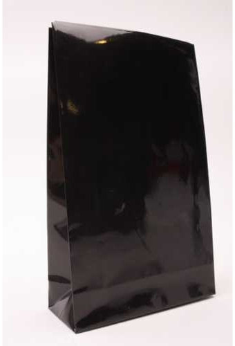 Luxe Kadozakjes Mila Glans Zwart & Plakstrip.14x5.5x23cm 50stuks