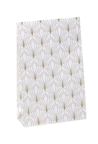 Luxe Kadozakjes Mila Wit Biloba Goud & Plakstrip 10x4x15.7cm 50st