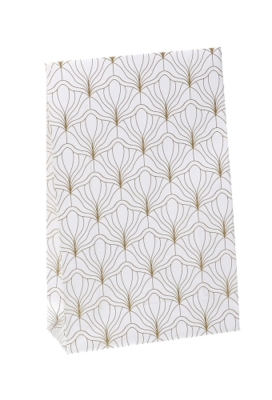 Luxe Kadozakjes Mila Wit Biloba Goud & Plakstrip 10x4x15.7cm 50st