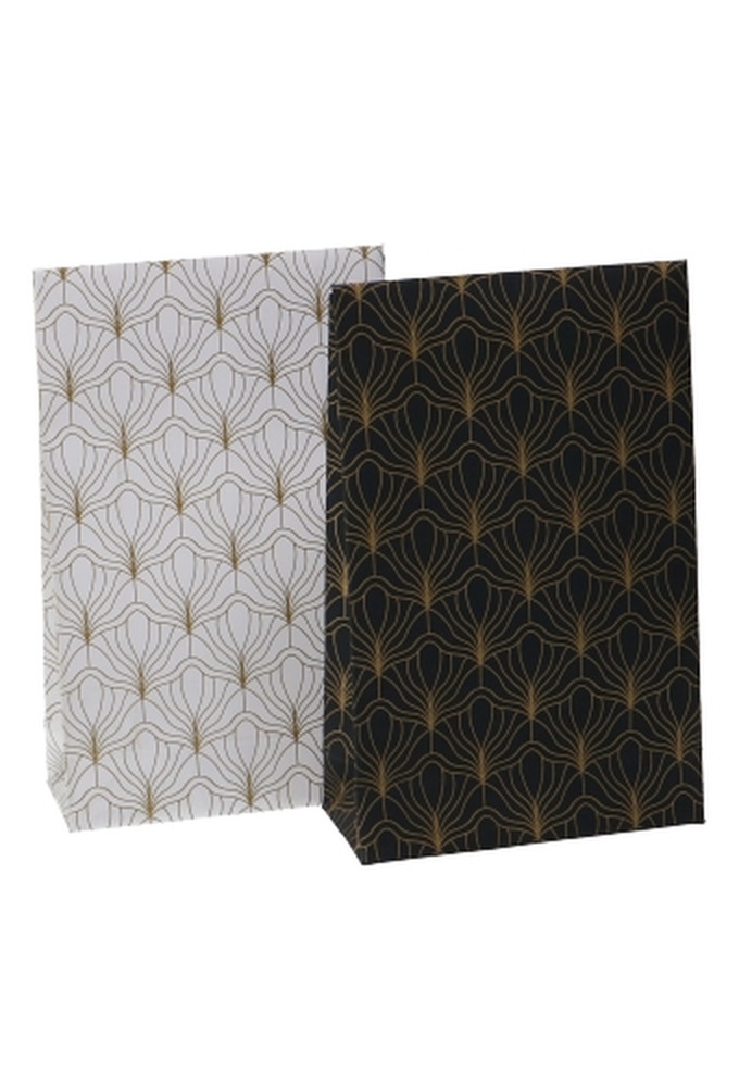 Luxe Kadozakjes Mila Wit Biloba Goud & Plakstrip 10x4x15.7cm 50st