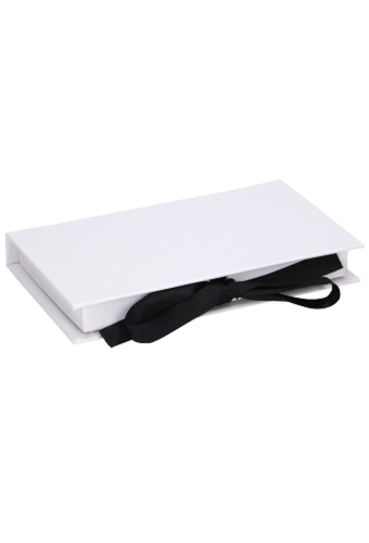 Luxe Klepdoos & Lint Wit Mat 7x12x1cm & Inlay 25stuks OP IS OP