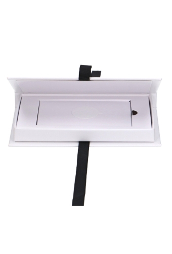 Luxe Klepdoos & Lint Wit Mat 7x12x1cm & Inlay 25stuks OP IS OP