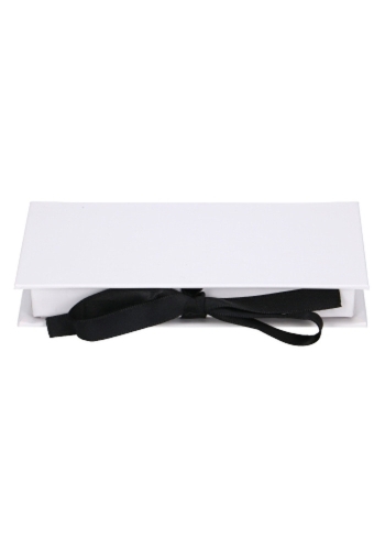Luxe Klepdoos & Lint Wit Mat 7x12x1cm & Inlay 25stuks OP IS OP