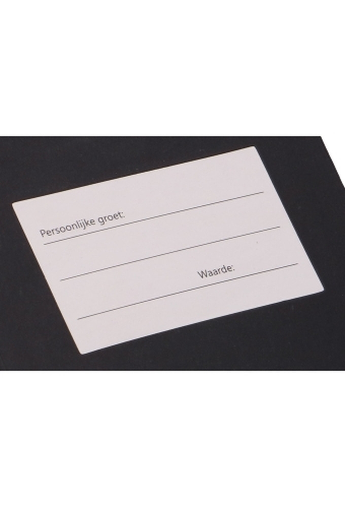 Luxe Klepenvelop Doosje Malmo Met Magneet Zwart Mat 11x12.5cm 10stuks