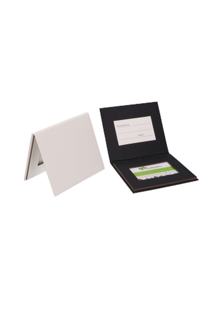 Luxe Klepenvelop Doosje Malmo Met Magneet Zwart Mat 11x12.5cm 10stuks