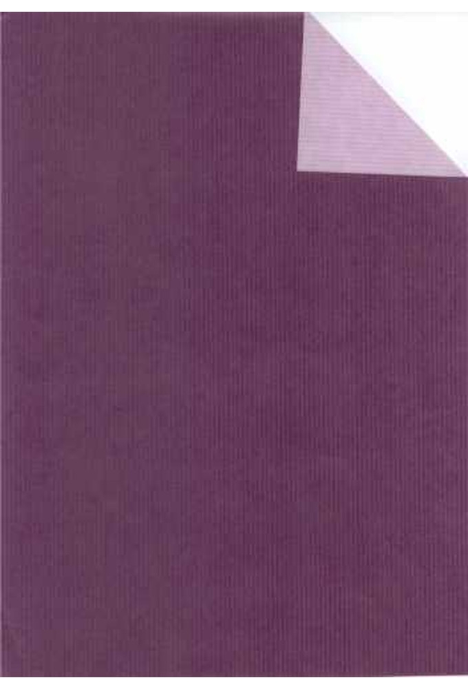 Luxe Kraft Dubbelzijdig Uni Paars & Lila 70gr 50cm x 200meter