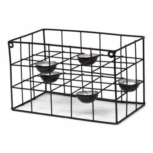 SENZA Rack for 5 Tealights Silver 1 stuk