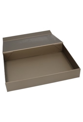 Luxe Magneetdozen New York FSC® Taupe Mat 37x26x6cm 25st OP IS OP