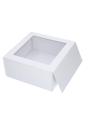 Luxe Magneetdozen New York FSC® Wit Mat & Venster 22x22x10cm 25stuks