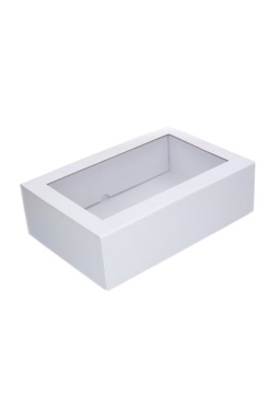 Luxe Magneetdozen New York FSC® Wit Mat & Venster 33x22x10cm 25stuks