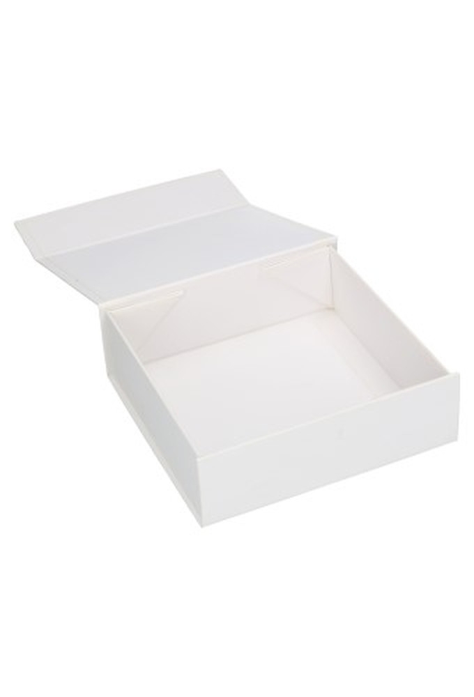 Luxe Magneetdozen New York FSC® Wit Mat 15x15x5cm 1200gr 25stuks