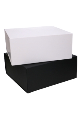 Luxe Magneetdozen New York FSC® Zwart Mat 35x35x15cm 1200gr Los Model