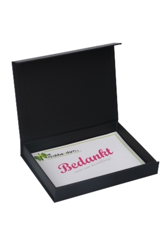 Luxe Magneetdozen New York FSC® ZwartMat 15.5x11x2cm A6 Los Model