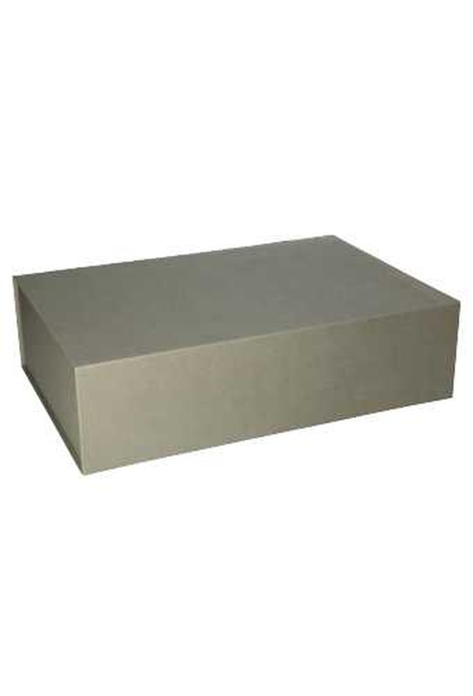 Luxe Magneetdozen Venetie Grijs Mat 44x30x12cm 1440gr 10stuks OP IS OP