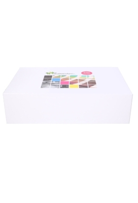 Luxe Magneetdozen Venetie Wit Mat Digitaal Bedrukt 44x30x12cm 10stuks