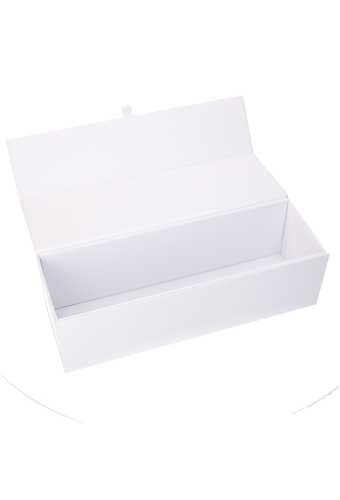 Luxe Magneetdozen Wijnfles Rioja Magnum Wit Mat 12x12x40.5cm 25stuks